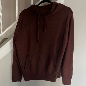 Long sleeve hooded shirt